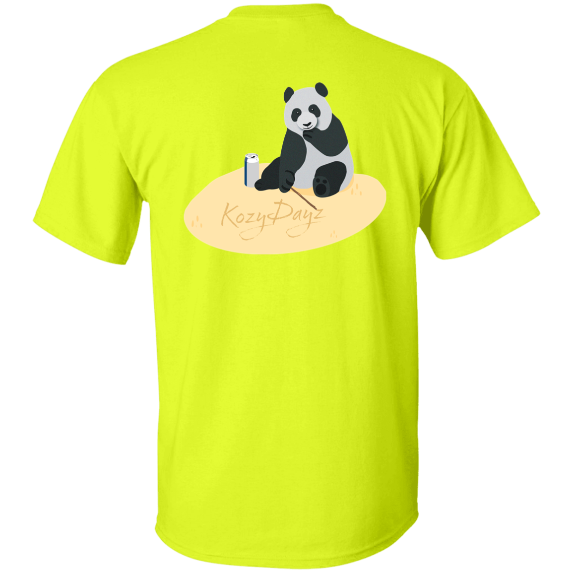 Kozy Dayz  5.3 oz. T-Shirt (Front and Back Logo)