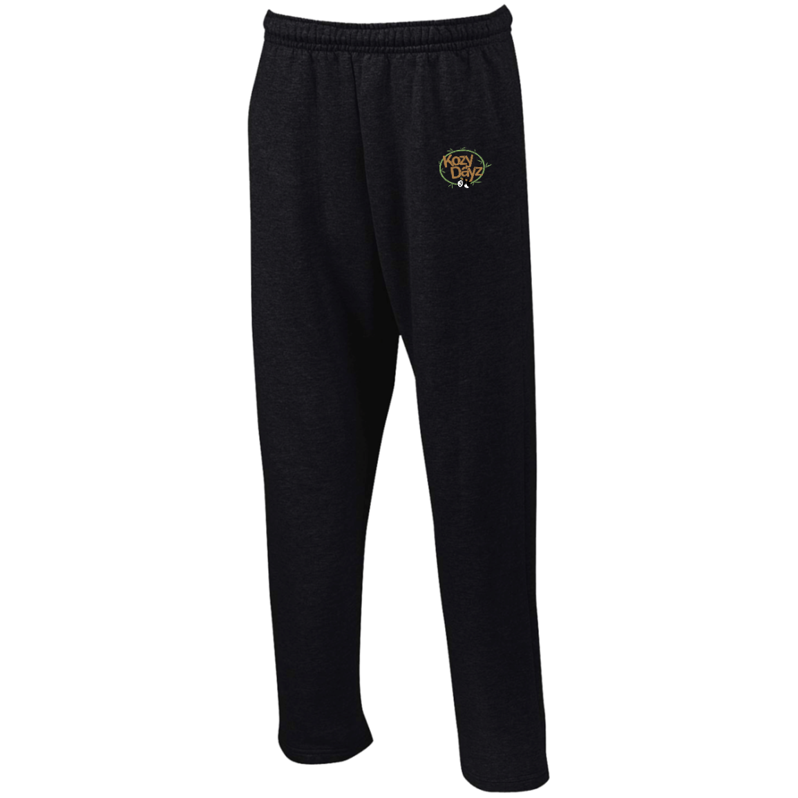 Kozy Dayz Open Bottom Sweatpants with Pockets