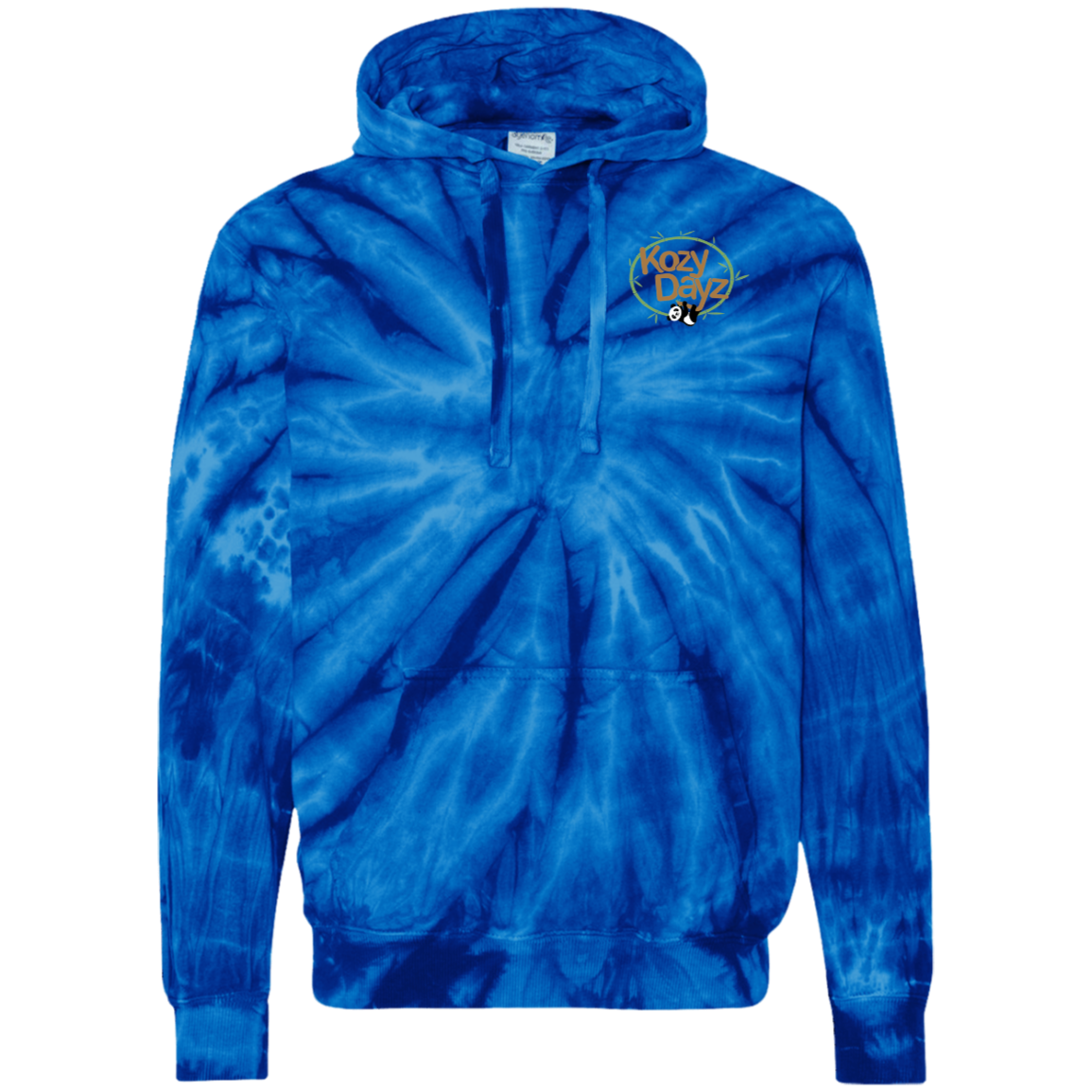 Kozy Dayz Tie-Dyed Pullover Hoodie
