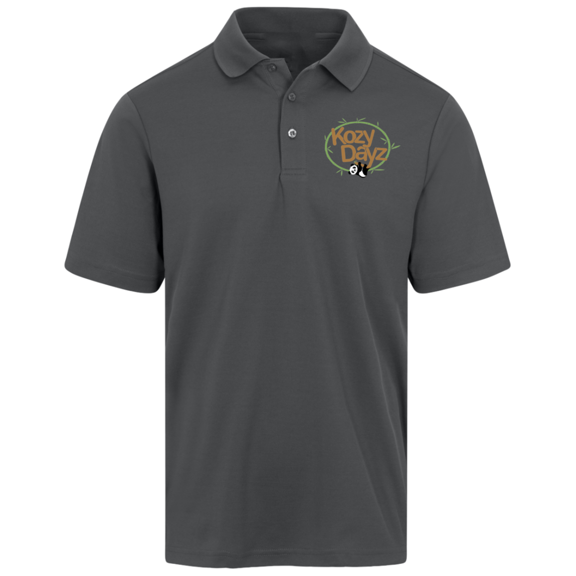 Kozy Dayz CrownLux Mens Plaited Polo