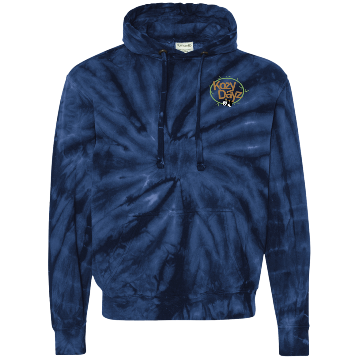 Kozy Dayz Tie-Dyed Pullover Hoodie