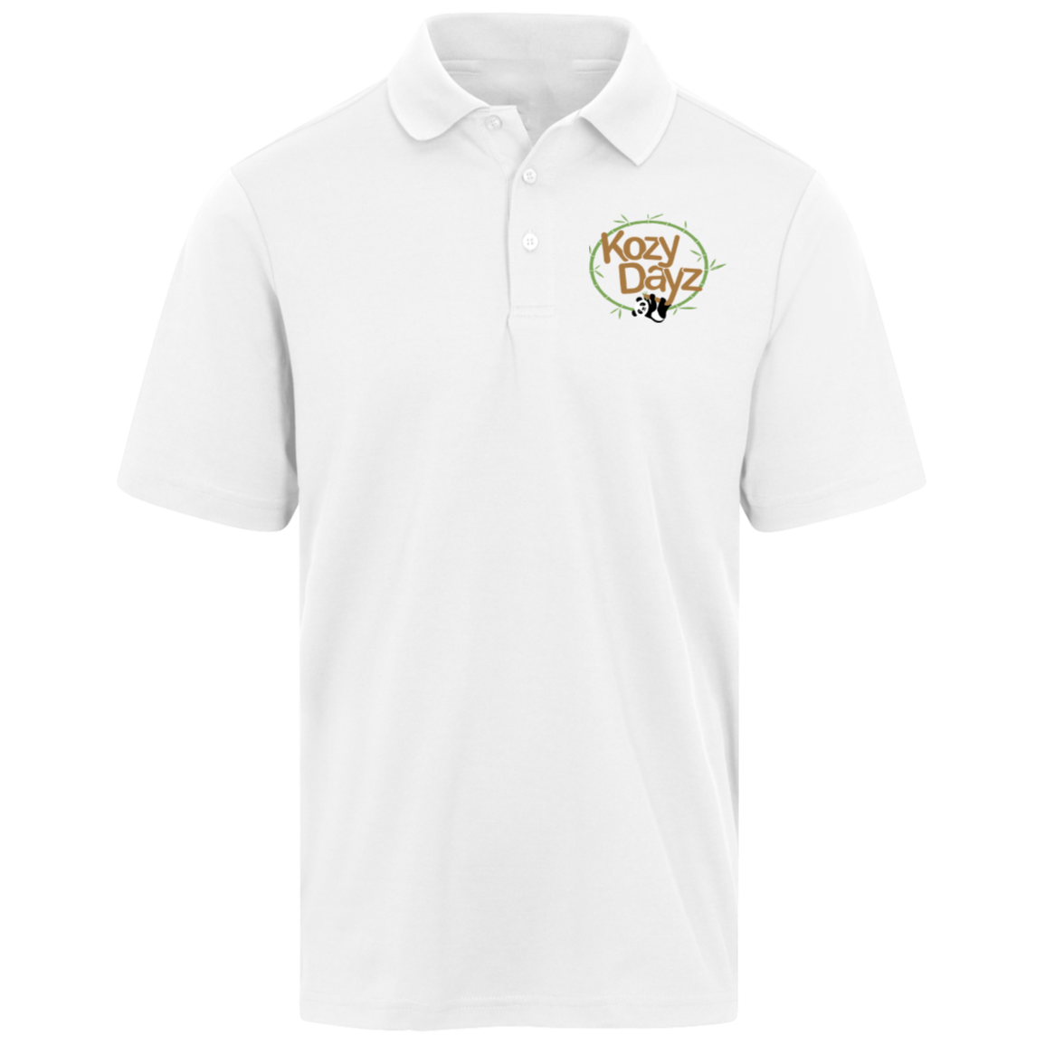 Kozy Dayz CrownLux Mens Plaited Polo