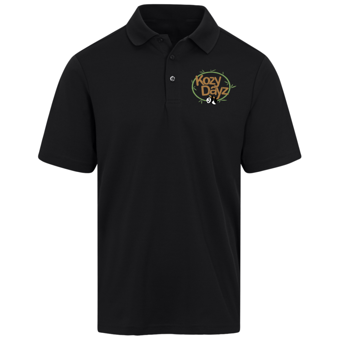Kozy Dayz CrownLux Mens Plaited Polo